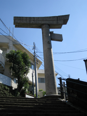 一本柱鳥居