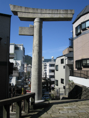 一本柱鳥居