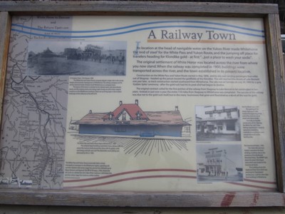 white pass train depot